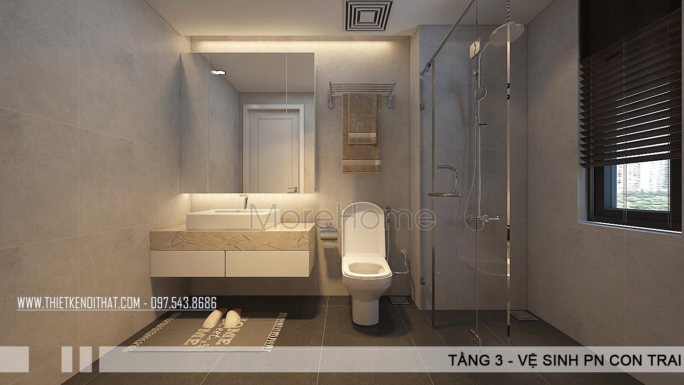 Thiết kế biệt thự hiện đại VinHome Thăng Long